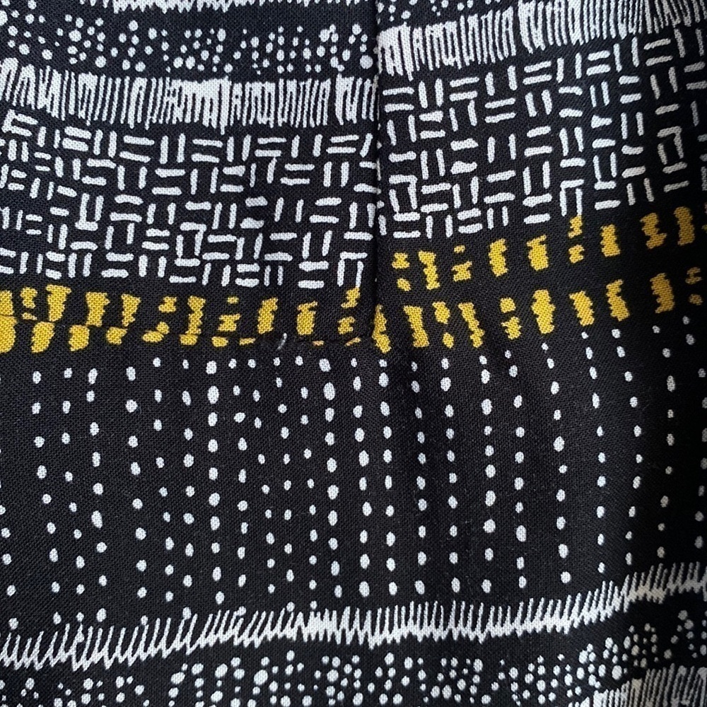 H&M bohemian boxy a-line dress with quarter length sleeves. - Picture 3 of 14